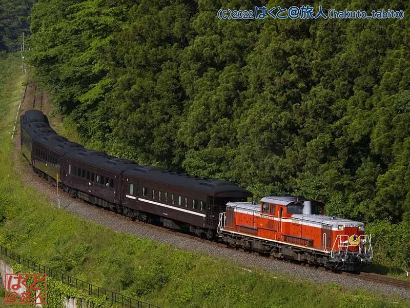 DLやまぐち号（津和野にて） - 流浪の旅人、はくとの撮影記