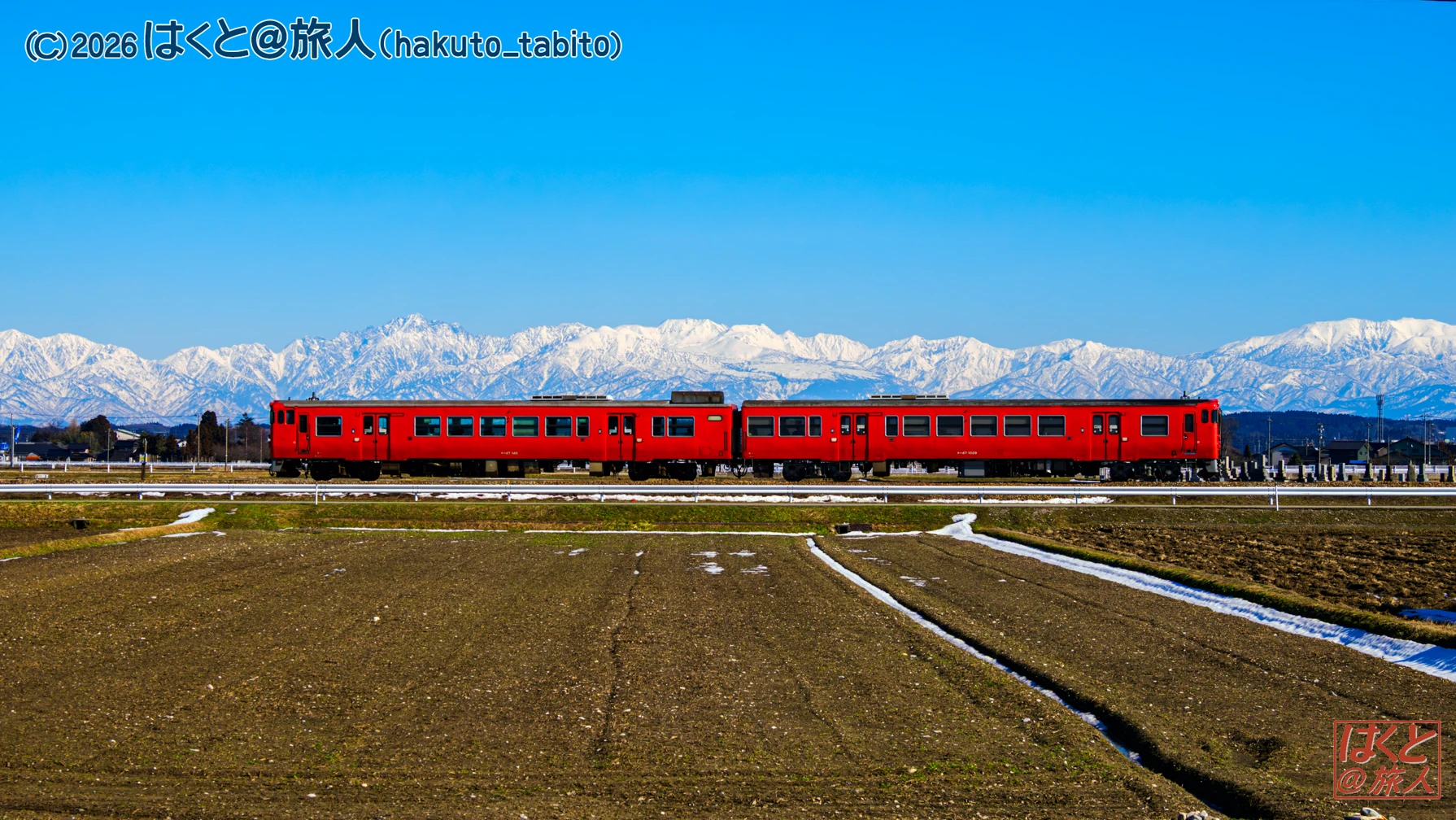 OM SYSTEM OM-1 M.Zuiko Digital 12-100mm/f4   2026.２2.22  城端線　戸出～油田　340D